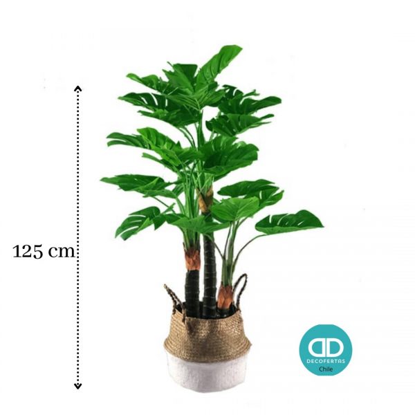 Montsera Articifial 125 cm - Imagen 2
