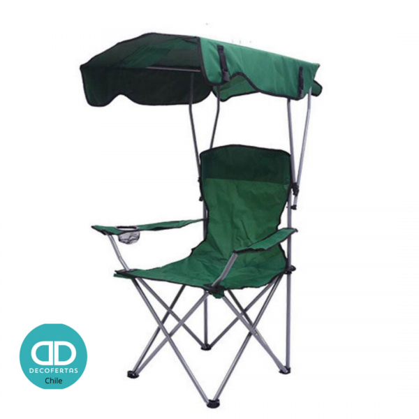 Silla con sombrilla